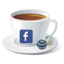 Tasse de café Facebook