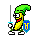 Emoticon Banana spadaccino