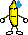Emoticon banana gout