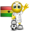 Football - Drapeau du Ghana