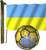 축구 - 우크라이나의 국기