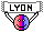 Emoticon Football - Flag of Lyon