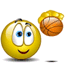 Emoticon 농구 공