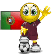 Maillot de football au Portugal