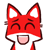 Emoticon Zorritos Fox Ups!, Vergonha!