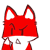 Emoticon Red Fox hésite