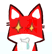 Emoticon Red Fox espantado