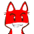 Emoticon Red Fox vencedor